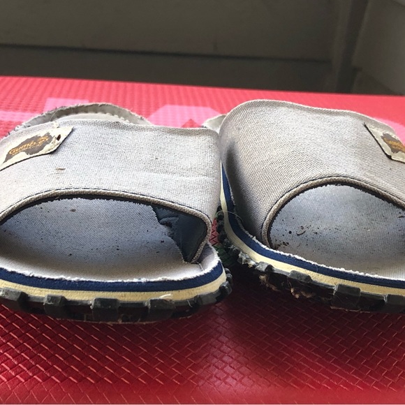 Gumbies DUCKBILL Toe Post Sandals Beach Surfer Summer Flip Flops Size 8/9 - Picture 8 of 13